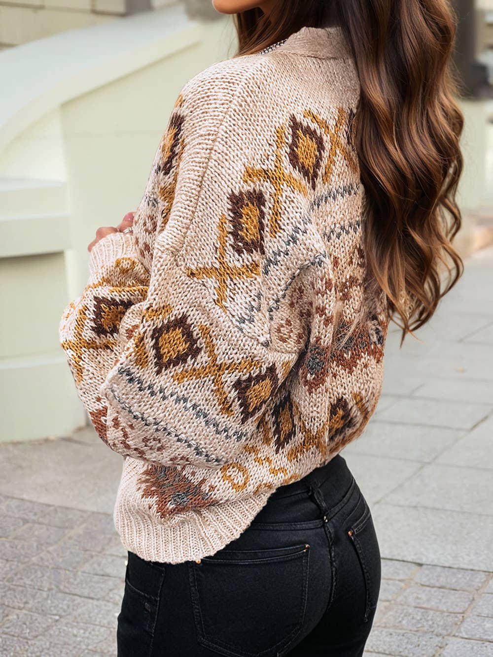 Western Knit Cardigan (S-XL)