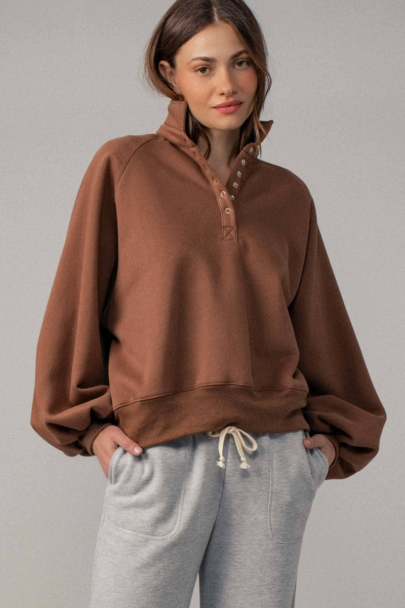 Vintage Puff Sweater (S-M-L)