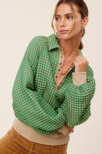 Textured Pull Over (S-M-L)