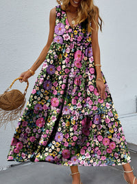 Tiered Printed Maxi (S-XL)