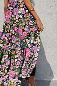 Tiered Printed Maxi (S-XL)