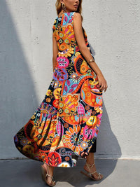 Tiered Printed Maxi (S-XL)