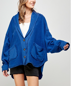 Blue Fleece Jacket (S/M, L/XL)