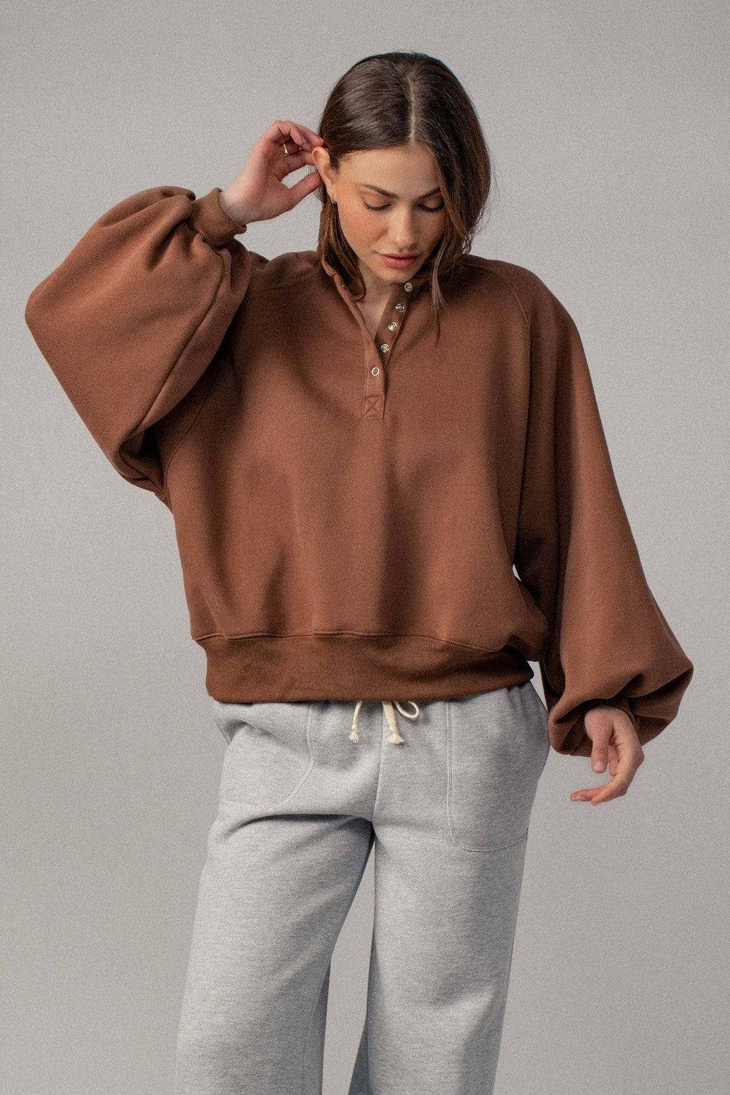 Vintage Puff Sweater (S-M-L)