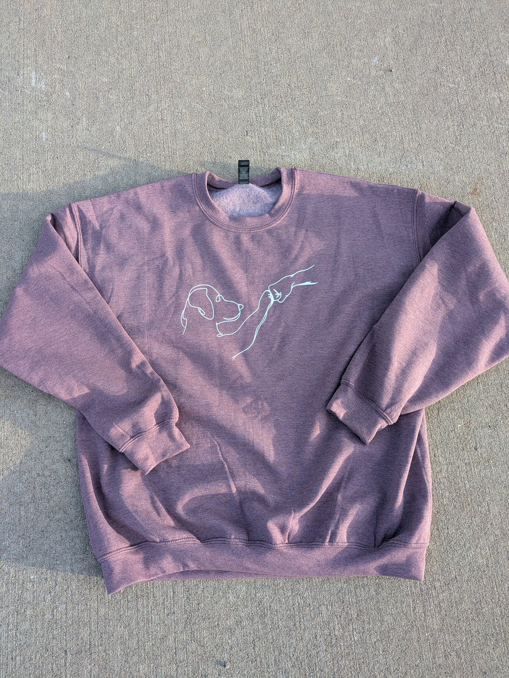 Cat fist bump Sweatshirt