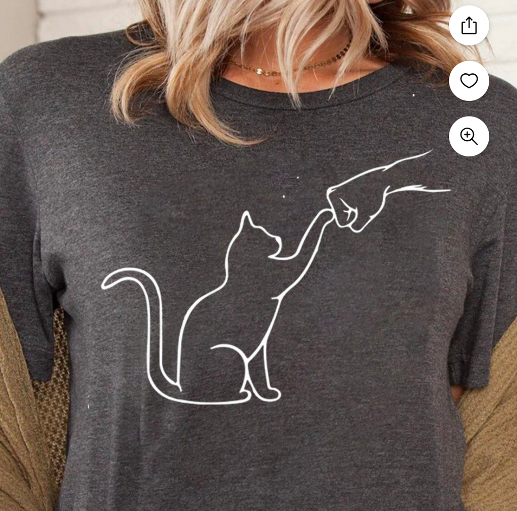 Cat fist bump Sweatshirt
