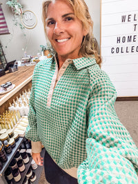 Textured Pull Over (S-M-L)