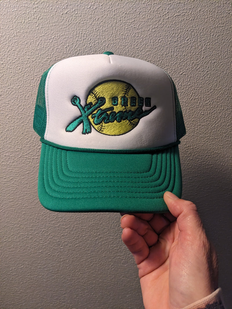 Green Xtreme Embroidered Ballcap