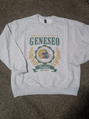 Geneseo Football PreOrder Crewneck (youth & adult)