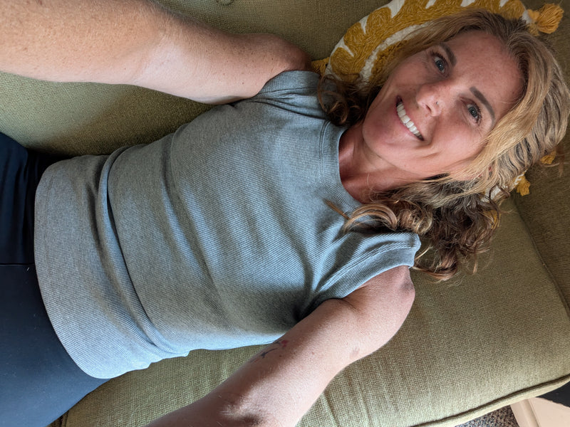 Alice Ribbed Tank (S-M-L)