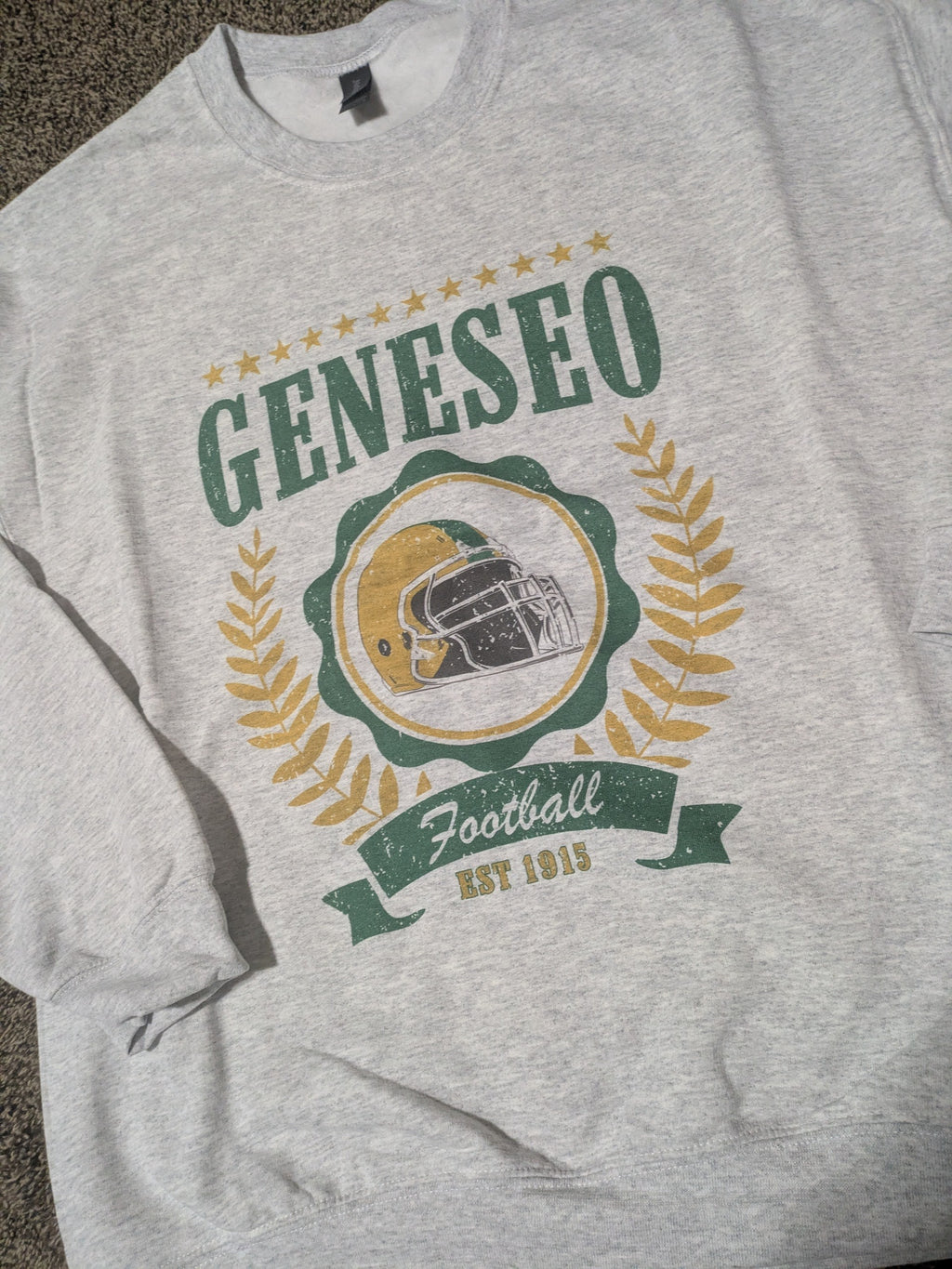 Geneseo Football PreOrder Crewneck (youth & adult)
