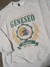 Geneseo Football PreOrder Crewneck (youth & adult)