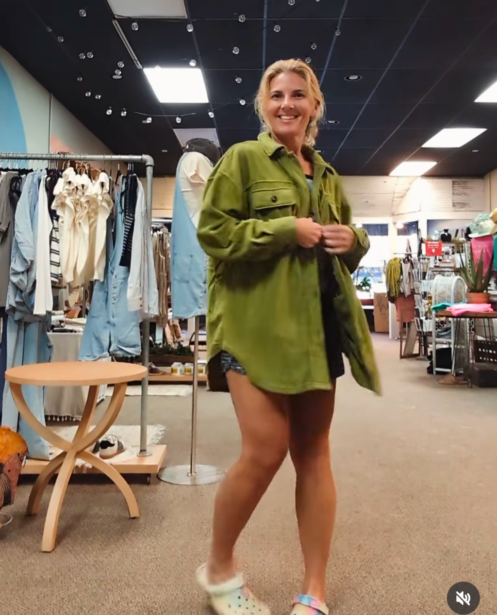 Olive fleece