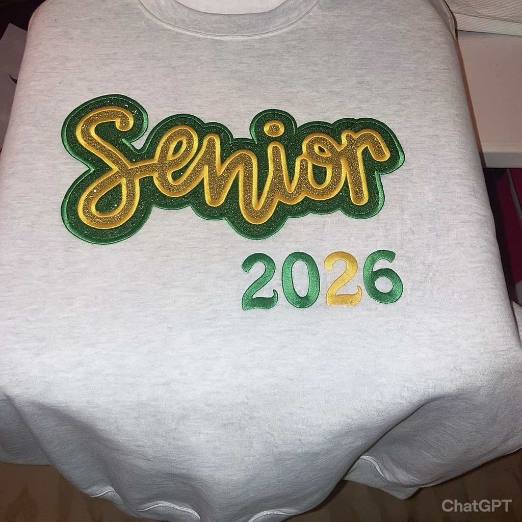 Senior Sweatshirt - CUSTOM order