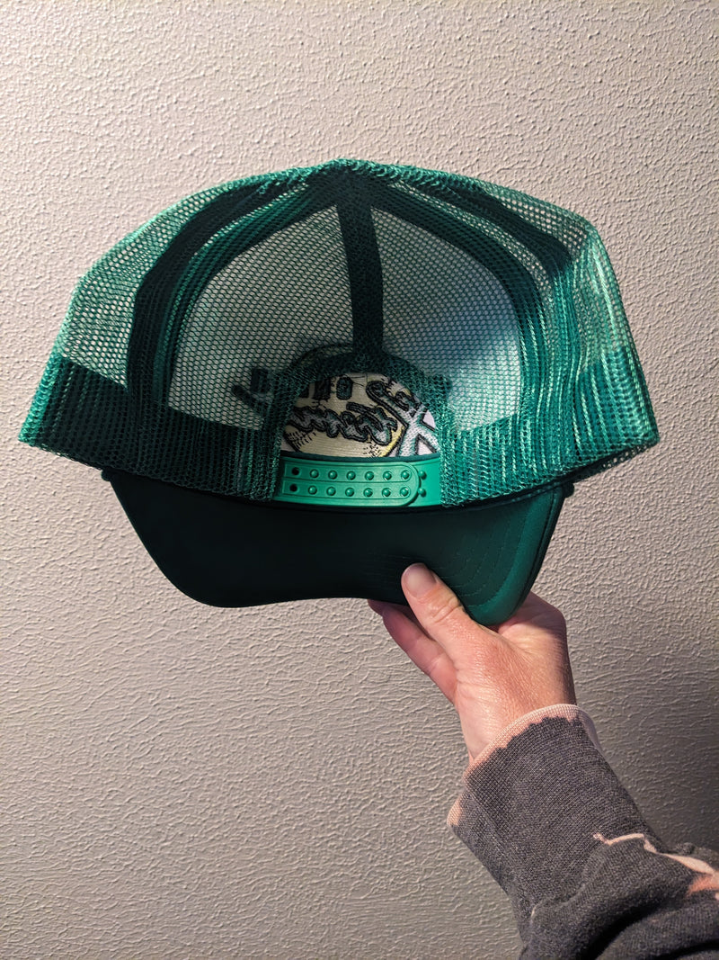 Green Xtreme Embroidered Ballcap