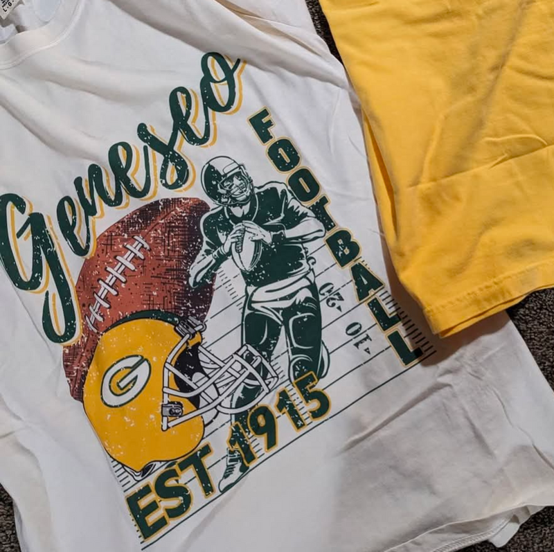 Vintage Geneseo football tee (youth & adult)