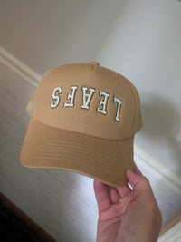 Upsidedown LEAFS hats