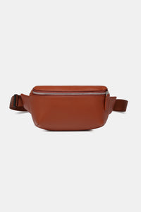 Small PU leather Sling Bag - IronFox Clothing