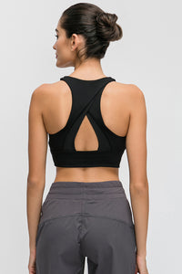 Halter Keyhole Sports Bra